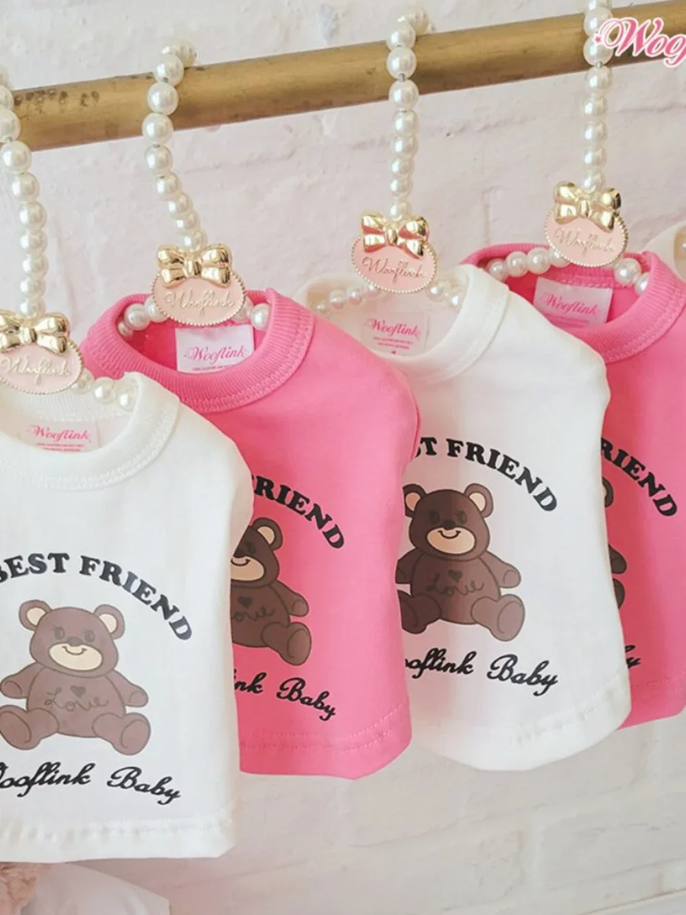 My Best Friend Tee -PINK Size 2 - Wooflink NWT!!